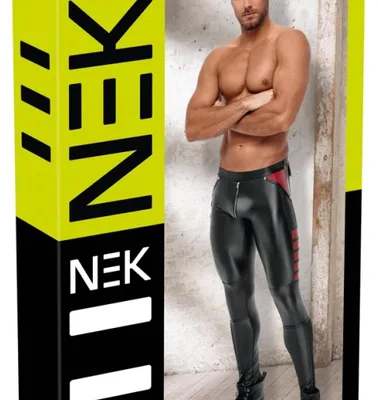 Produktbild von Herren Hose Schwarz/Rot S