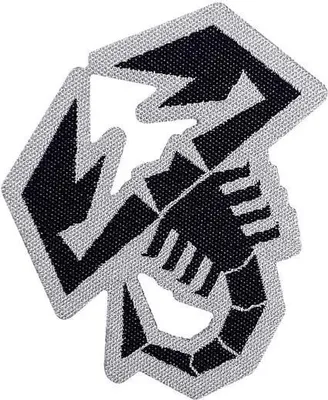 Produktbild von Abarth Offizielle Klebepatch Skorpion, 45 x 50 mm