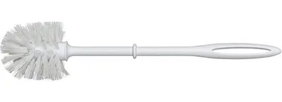 Immagine prodotto di Scopino da bagno in plastica, bianco, set da 3 pezzi, ricambio, 8x37x8 cm