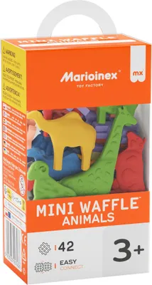 Produktbild von Mini-Waffelblöcke Tiere 42el 07436
