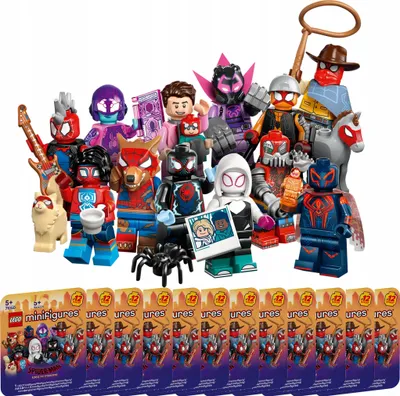 Zdjęcie produktu dla 71050 - LEGO Minifigures - Spider-Man: Poprzez multiwersum - Komplet 12 szt.