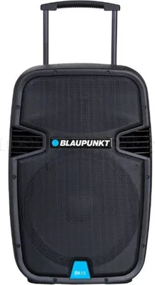 Produktbild von Blaupunkt PA15 portable Stereoanlage Digital FM Schwarz, Blau MP3-Wiedergabe