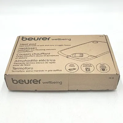 Image de Couverture chauffante Beurer HK 41, 44 x 33 cm, blanc