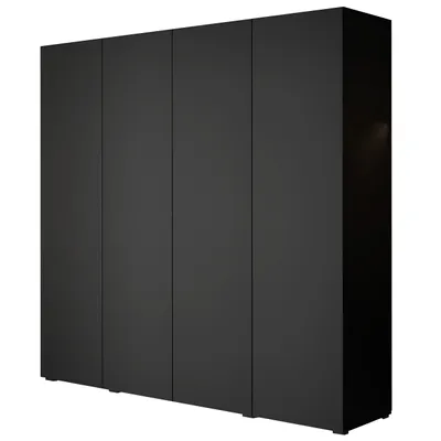 Produktbild von Kleiderschrank Schlafzimmerschrank CABE 200 schwarz