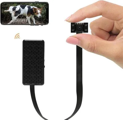 Produktbild von Innenraum-Überwachungskamera 4K Ultra HD mit Smartphone-App, drahtloser Verbindung, Live-Streaming auf Handy, Bewegungsmelder und Nachtmodus