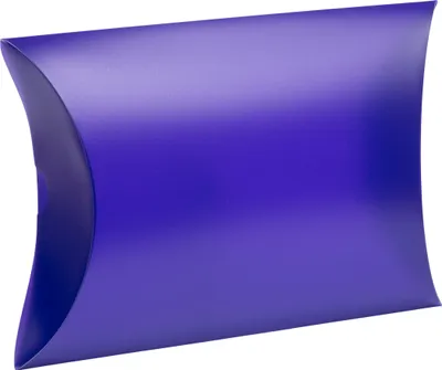 Produktbild von Kunststoff Geschenkbox Pillow-Pack, Frosty Geschenkbox aus Polypropylen-Kunststoff, Format 32x8x23cm VIOLETT 10 St.