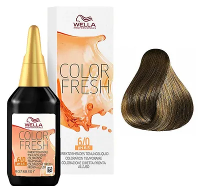 Produktbild von Wella Color Fresh 75ml Farbauffrischung Tönung glänzendes gepflegtes Haar