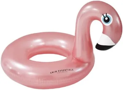 Image de Swim Essentials Bouée 95 cm Flamant rose or