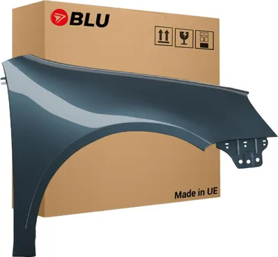 Image de BLU Aile Compatible avec VW Volkswagen Golf V 5 berline LD5X Droite Blau TrendBlau | 2003-2009 | Avant | Peint| Prêt à Monter | Galvanisé
