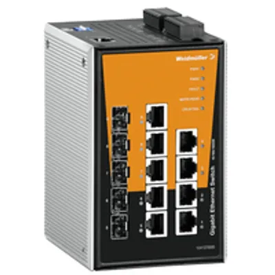 Imagen del producto de Weidmüller IE-SW-PL09M-5GC-4GT, conmutado, Gigabit Ethernet (10/100/1000)