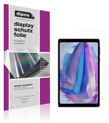 Produktbild von 2x Schutzfolie für Headwolf Fpad 5 klar Displayschutzfolie Folie Display Schutz dipos