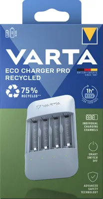 Productafbeelding van VARTA 57683101111, VARTA Eco Charger Pro oplader, gerecycled, onbevestigd