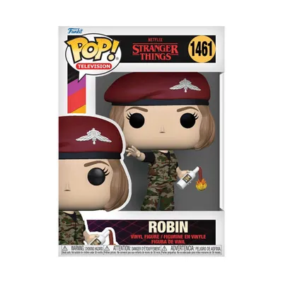 Zdjęcie produktu dla Funko Pop! Stranger Things - Figurka Robin Winylowa, Oficjalny Produkt