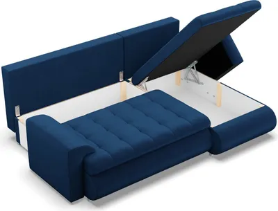 Produktbild von Rechts Ecksofa mit Schlaffunktion FORESTA, Sofa mit bettkasten 230x159cm, Grün