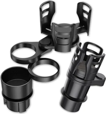 Image de EDIBAZZAR | Porte-gobelet pour téléphone et boissons, réglable pour la voiture