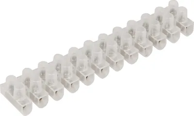 Produktbild von Lüsterklemme McPower, 12 Klemmen, 2,5mm², 3A, transparent