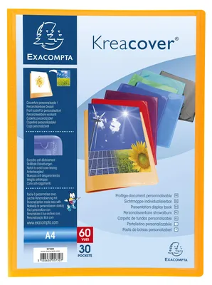 Immagine prodotto di Kreacover A4 30 maniche colori assortiti confezione da 12