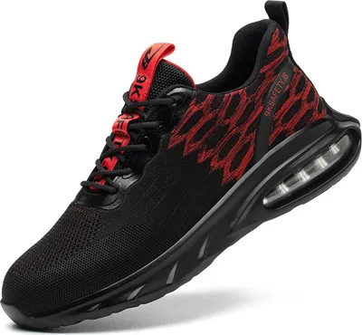Produktbild von Sicherheitsschuhe Herren-Arbeitsschuhe Herren-Stahlkappe Leichte Arbeitsschuhe Bequeme luftgepolsterte Sportschuhe Schutzschuhe