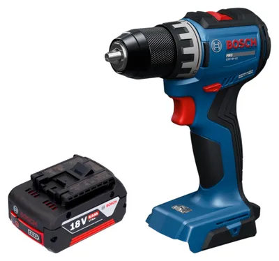 Zdjęcie produktu dla Wiertarko-wkrętarka akumulatorowa Bosch GSR 18V-52 Professional 18 V 70 Nm bezszczotkowa + 1x akumulator 5,0 Ah – bez ładowarki