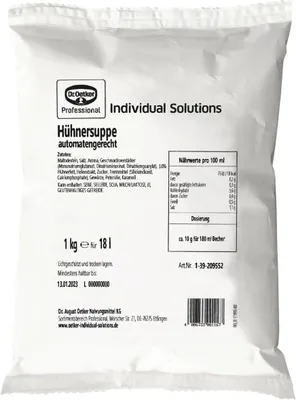 Produktbild von Dr. Oetker Hühnersuppe Automatensuppe 1kg