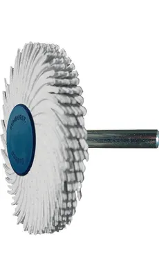 Image de Disque à brosses radiales Sunburst Ø 51 mm grain 120 blanc 10000 min-¹