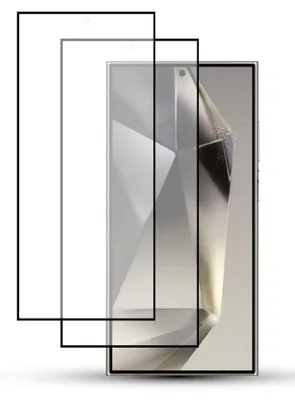 Obrázok produktu pre 2-balenie Samsung S24 Ultra 5G Ochranné sklo na displej - Tvrdené sklo 9H - Super kvalita 3D