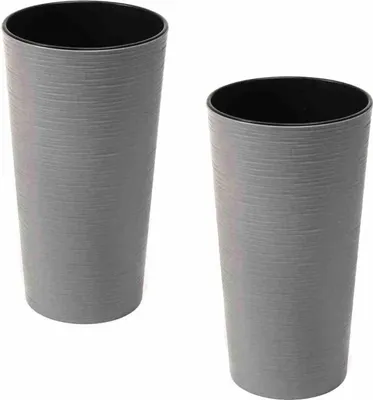 Zdjęcie produktu dla SIENA GARDEN Sadzarka LOCON zestaw 2 sztuk 25 cm szara