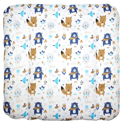 Produktbild von Baby Wickelauflage 70 x 85 cm Wickeltischauflage Auflage für Wickeltisch - 11. Waldtiere