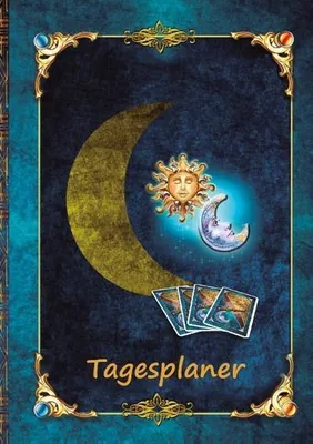 Produktbild von Tagesplaner undatiert A5 für Tageskarten ziehen und Termine