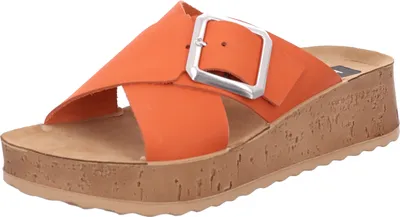 Produktbild von Rohde Damen Pantoletten Schnalle Clogs Cortona 6210, Größe:41 EU, Farbe:Orange