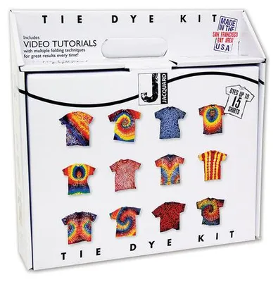 Produktbild von Jacquard Tie-Dye Set Groß Primär 2 - Kreatives Bastelset für Kinder