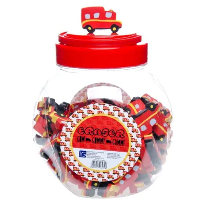 Immagine prodotto di Gomma da cancellare dei vigili del fuoco in scatola - circa 3,5 cm