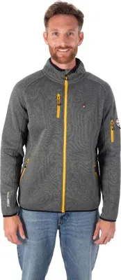 Produktbild von Aulp Rikko Fleece Mit Durchgehendem Reißverschluss Grau S Herren Grau S