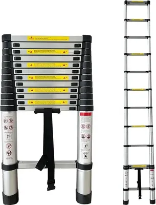Produktbild von Teleskopleiter - 5m, Aluminium