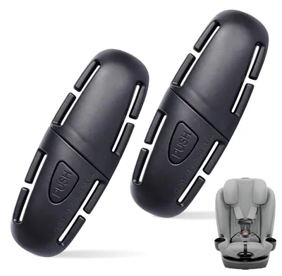 Imagen del producto de Correas de seguridad para asientos de coche infantil, con clip para el pecho, 2 unidades, ajustables, para asientos de coche