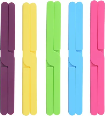 Immagine prodotto di Sottobicchieri pieghevoli in silicone - Resistenti al calore - Set da 5 - Ecologici
