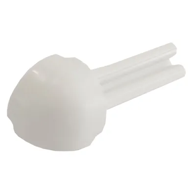 Immagine prodotto di Schlüter Rondec E/PRO80BW Außenecke Dekorprofil Brillantweiß H=8mm