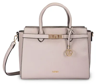 Produktbild von L.CREDI Handtasche Umhängetasche Konstanze Handle Bag Dusty taupe