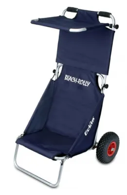 Produktbild von Eckla Eckla-Beach-Rolly Mit Sonnendach  Farbe: Blau Mit Pannensicherer Bereifung 79917
