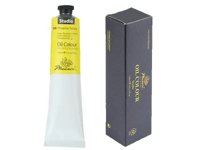 Zdjęcie produktu dla Farba olejna 120ml - Phoenix Yellow - 209