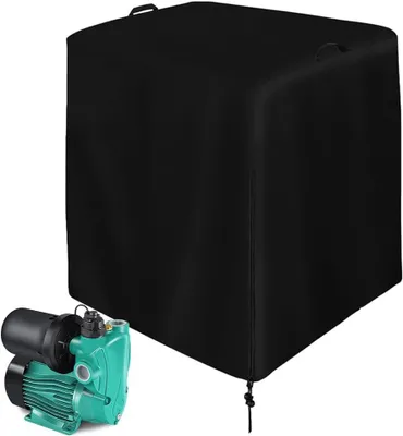 Produktbild von Abdeckung für Poolpumpe, wasserdichte Sandfilteranlagenabdeckung aus UV-beständigem Oxford-Gewebe für Aufstellpumpen (64x61x71 cm)