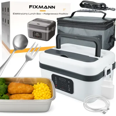 Produktbild von Elektrische Lunchbox mit Heizfunktion, tragbarer Behälter für Lebensmittel, 1 Liter Fassungsvermögen