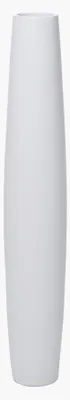 Produktbild von VIVANNO Bodenvase Fiberglas ISONDRA Säule, Weiß matt - 13x80 cm