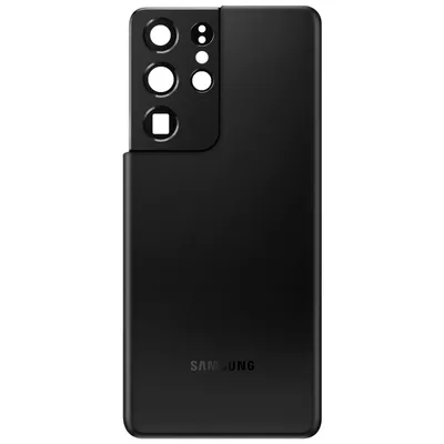 Image de Pièce détachée Couvercle de batterie, nouveau dos pour Samsung S21 Ultra - Phantom Black