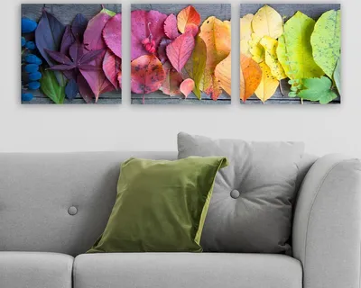 Produktbild von Wallity, P2253353- RMY1249, Bunt, Leinwandbilder, 90 x 30 cm, 100% Leinwand