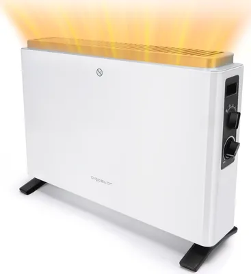 Produktbild von Aigostar Rylee – Heizgerät mit 3 einstellbaren Wärmestufen, Tragbarer Heizkörper mit Frostwächter stufenloser Thermosteuerung, 2000W, Schnelles Aufheizen, leise und bequem, Überhitzungsschutz, weiß