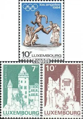 Produktbild von Briefmarken Luxemburg 1984 Mi 1104,1105-1106 (kompl.Ausg.) postfrisch Olympia
