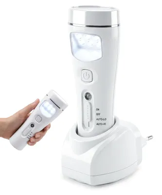 Produktbild von Klarlight Wiederaufladbare Nachtlicht mit Lichtsensor, Taschenlampe Nachtlicht Notlicht, Nachtleuchte Taschenlampe Arbeitsleuchte für Flur, Treppe, Schlafzimmer, 1 Stück