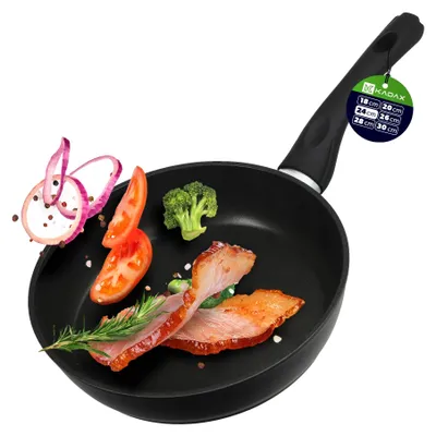 Obrázek produktu pro Pánev, nepřilnavý povrch, ergonomická rukojeť, béžová