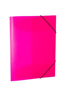 Produktbild von Herma Sammelmappe Eckspanner PP A4 Neon pink